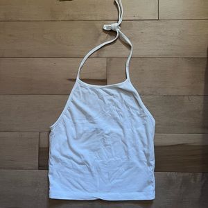 White crop top brandy Melville
